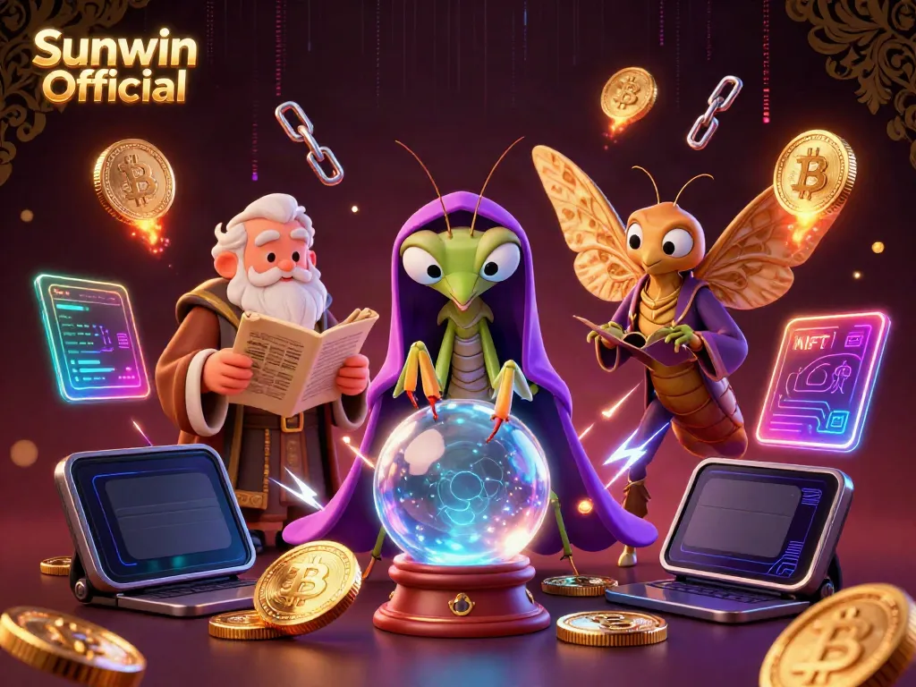Engage with Sunwin Official through a dynamic casino illustration featuring vibrant gaming elements.