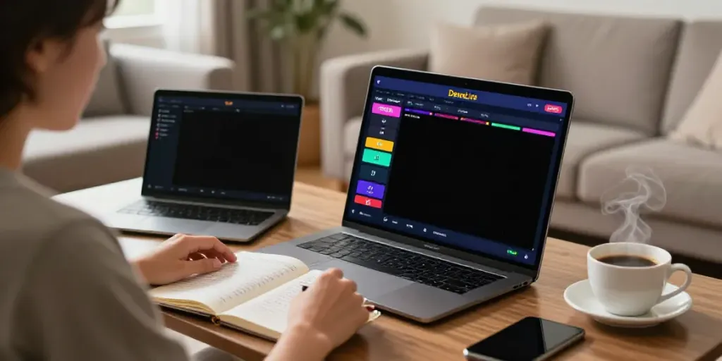 Dewalive Link experience with a user engaged in online Toto 4D betting at home.