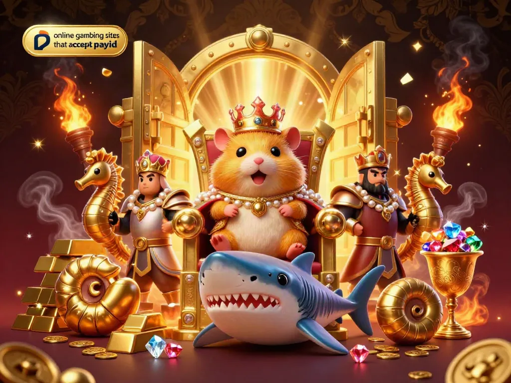 Join thrilling gaming adventures at online gambling sites that accept payid, featuring vibrant characters and exciting treasures.
