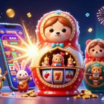 Engage with the thrilling atmosphere of fly88's online casino experience featuring captivating slot machines and dynamic casino elements.