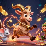 Z188 attracts players with engaging casino action among festive characters in a dynamic gaming scene.
