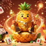 Experience exhilarating gameplay at u888 with vibrant characters, festive atmosphere, and exciting casino elements.