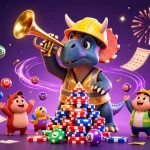 g28 offers vibrant casino celebrations with triceratops and lottery games in ultra-detailed 3D style.