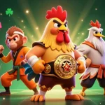 Engage in thrilling gaming action at llwwin, showcasing a vibrant 3D casino scene with dynamic characters and exciting game elements.