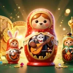 Experience the vibrant excitement of 11WIN with festive characters and treasure!