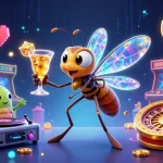 Spin and win at rr88 with a vibrant 3D casino scene featuring exciting game elements.