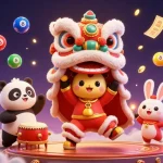 Engaging players at link GO99 with lively characters and dynamic gambling elements in a vibrant casino scene.